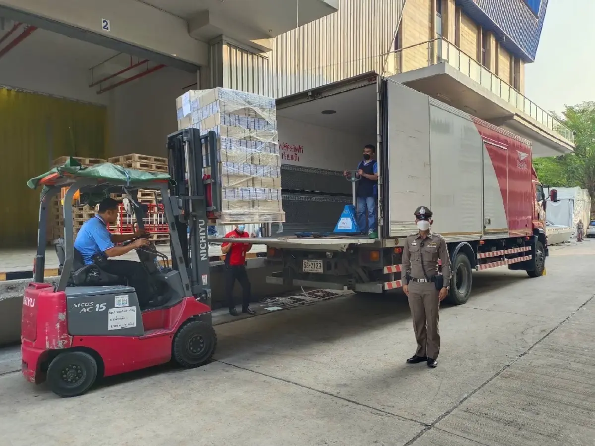 คุมส่ง “บัตรเลือกตั้งล่วงหน้า” เข้าเก็บ ปณท.ปลอดภัย