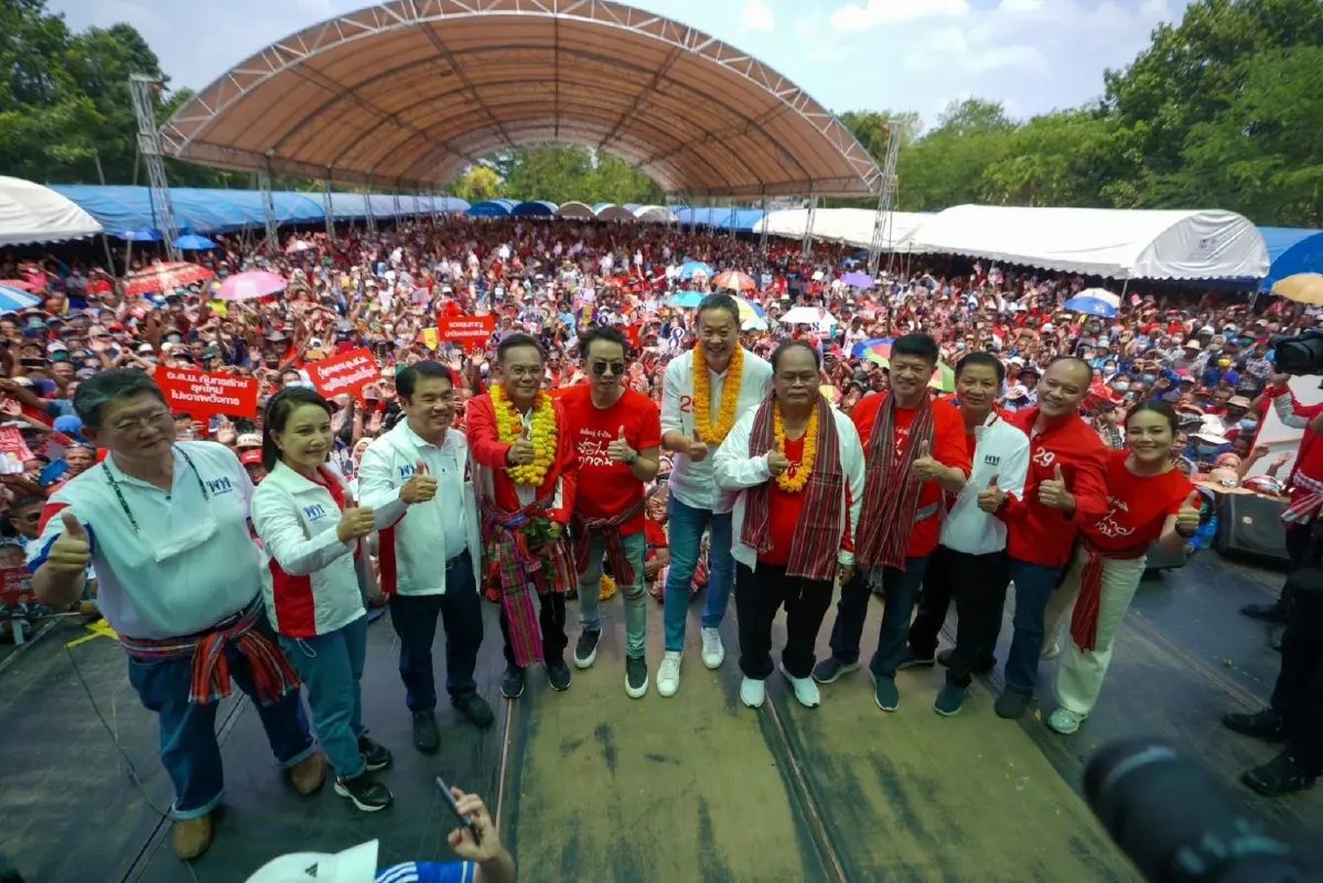 เลือกตั้ง66 : “เศรษฐา” วอนเลือกเพื่อไทยทั้ง 2 ใบ ปิดประตูระบอบ 3ป.