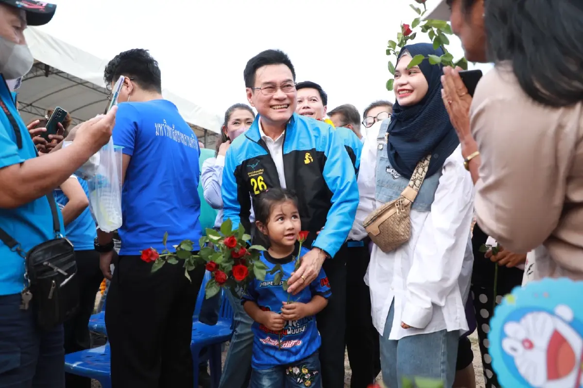 เลือกตั้ง66: จุรินทร์ ปลุกสุราษฎร์ กาประชาธิปัตย์ทั้ง 2 ใบ เพื่ออนาคตประเทศ