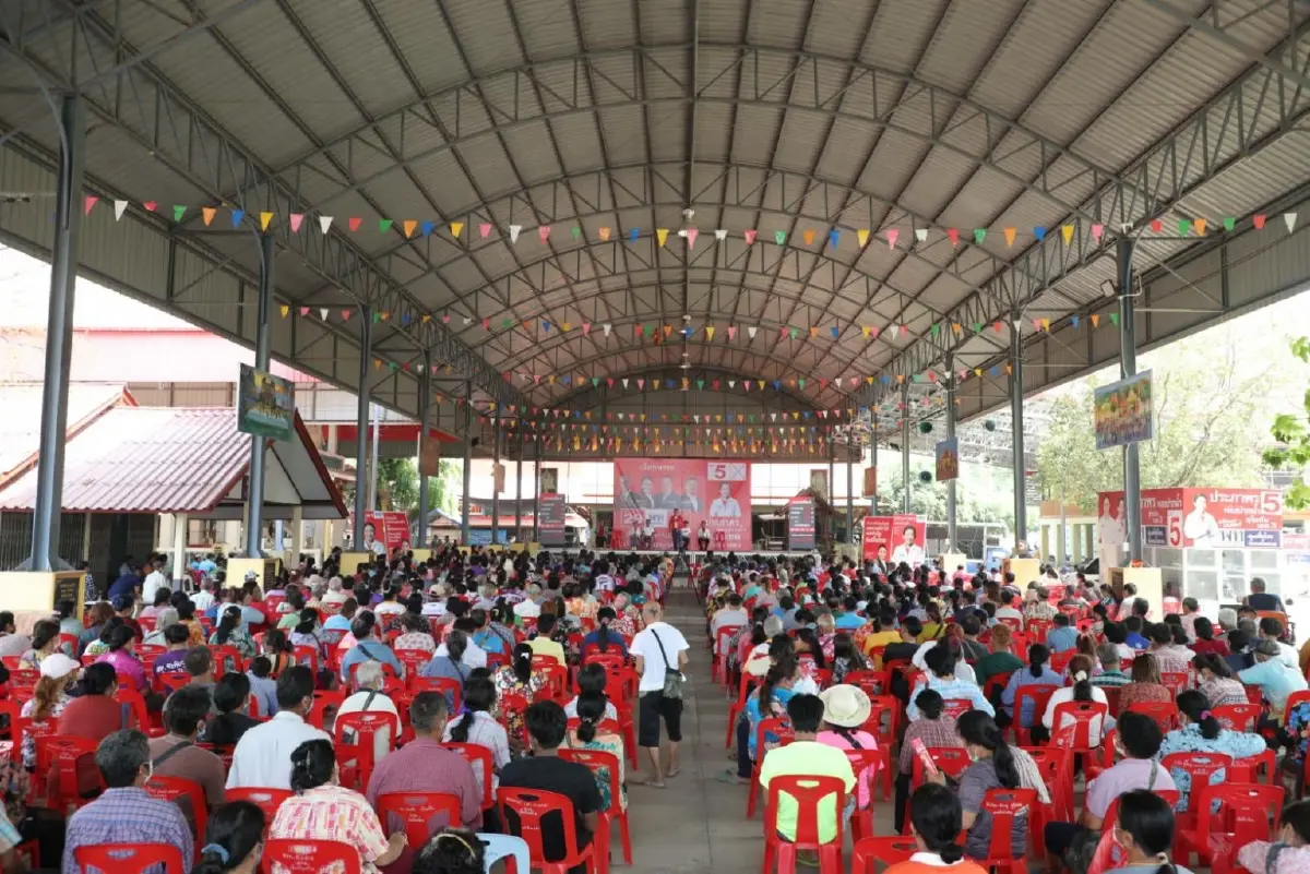 เลือกตั้ง66: “สมศักดิ์” ประกาศกลางเวทีสุโขทัย เปิด3 ยุทธศาสตร์