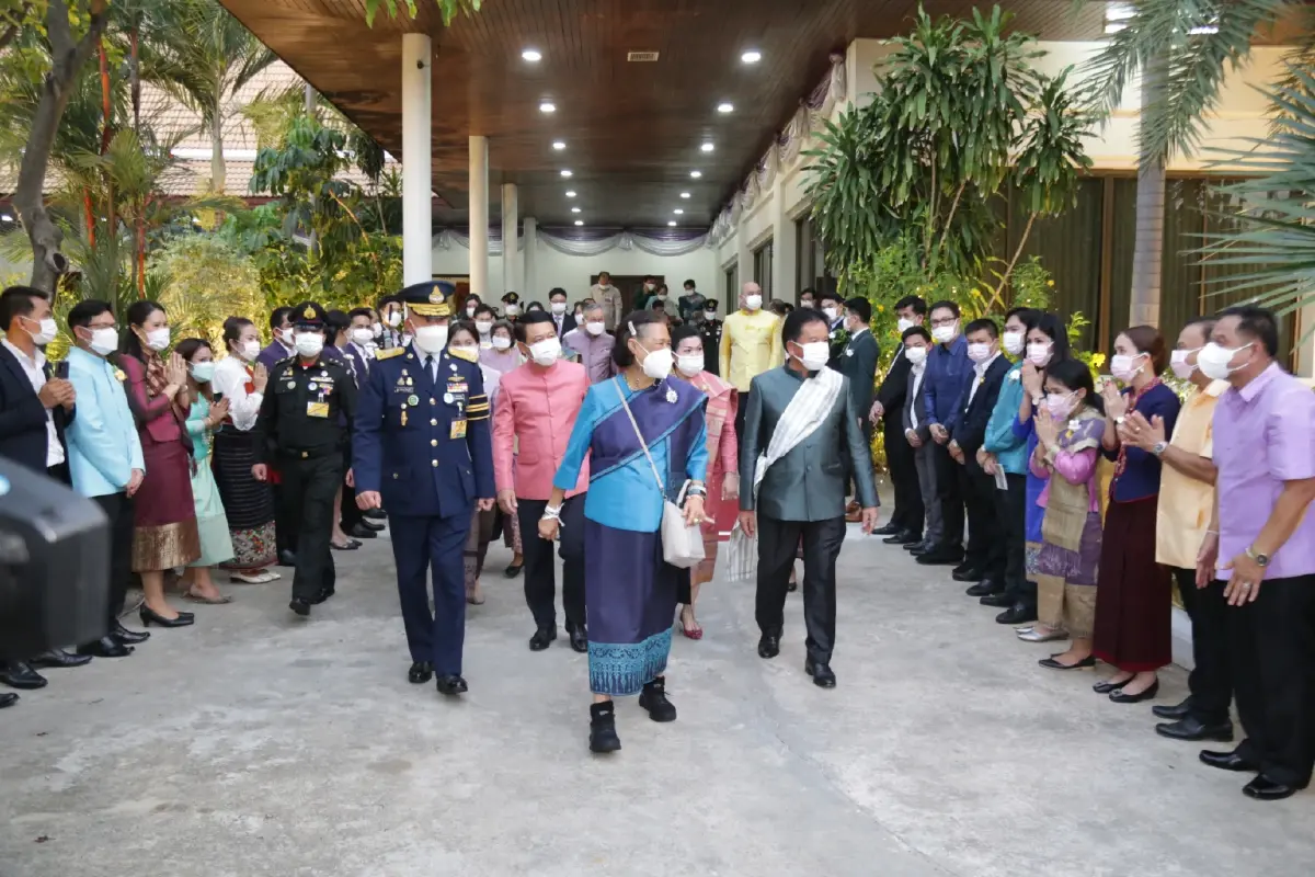 กรมสมเด็จพระเทพฯ เสด็จพระราชดำเนินงานบุญสงกรานต์ ประจำปี2566