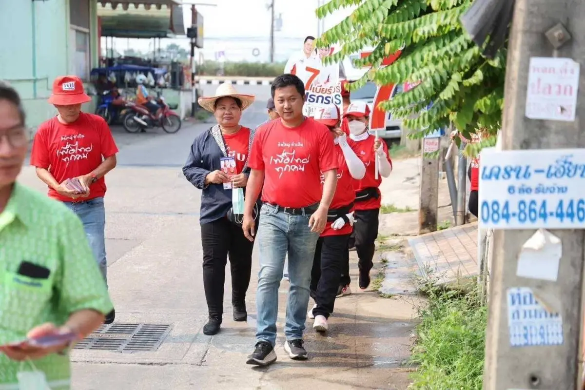เลือกตั้ง66:พนธกร เผยเพื่อไทยกระแสดีพื้นที่สัตหีบขอแก้ปัญหาช่วยชาวบ้าน