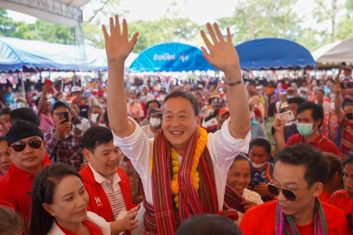 เลือกตั้ง66 : “เศรษฐา” วอนเลือกเพื่อไทยทั้ง 2 ใบ ปิดประตูระบอบ 3ป.