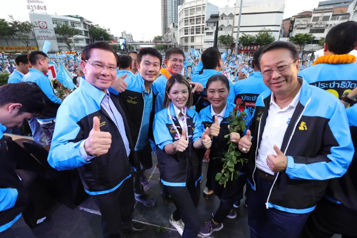 เลือกตั้ง66:จุรินทร์ ชู ยุทธศาสตร์ ประชาธิปัตย์ โค้งสุดท้าย 4ทำ 3 ไม่