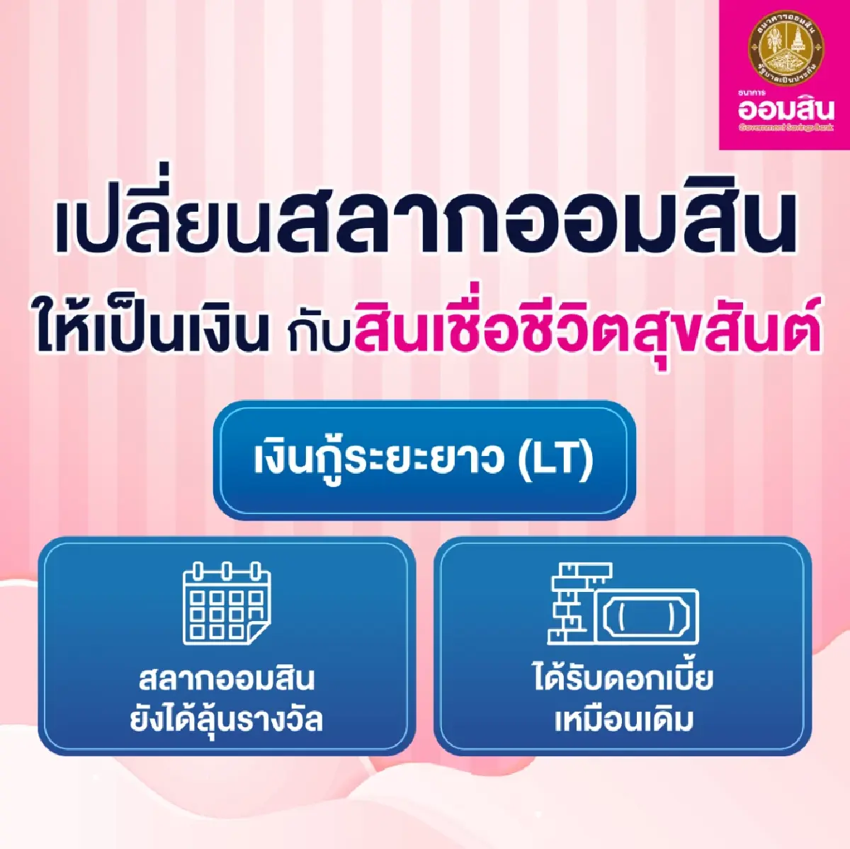 “สินเชื่อชีวิตสุขสันต์”กู้ง่าย อนุมัติไว