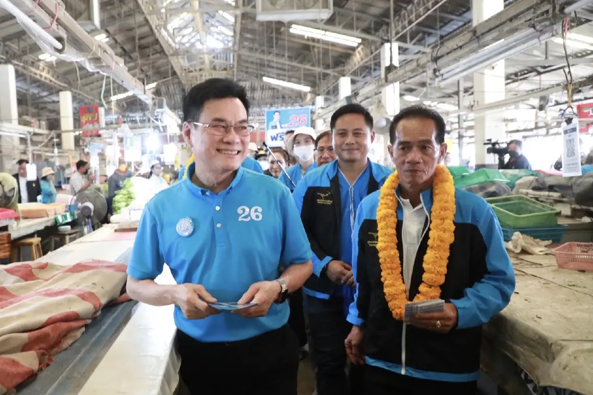 เลือกตั้ง66:จุรินทร์ออนทัวร์เชียงใหม่ขอเทคะแนนเลือกประชาธิปัตย์