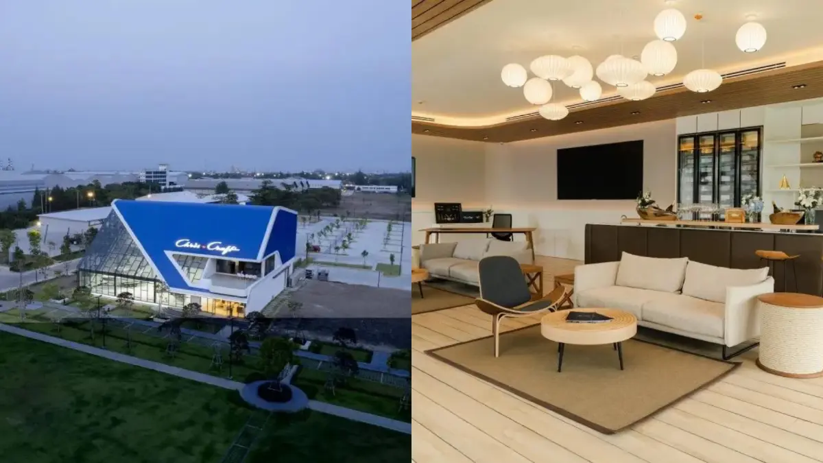  โชว์รูมของ Cris-Craft สำหรับต้อนรับและอำนวยความสะดวกแก่ผู้ใช้บริการ