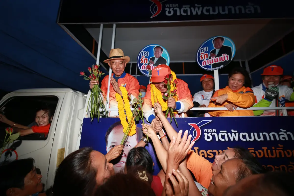 เลือกตั้ง66: สุวัจน์ขอคะแนนเลือกกำนันเบ้าเป็นส.ส.โคราช