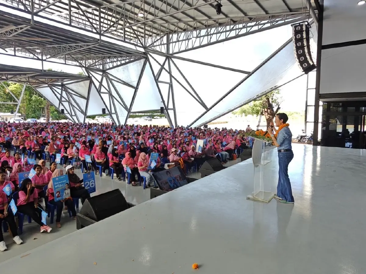 เลือกตั้ง66: “ประชาธิปัตย์”ไม่หวั่นผลโพล ลุยหาเสียงโค้งสุดท้ายเต็มสูบ