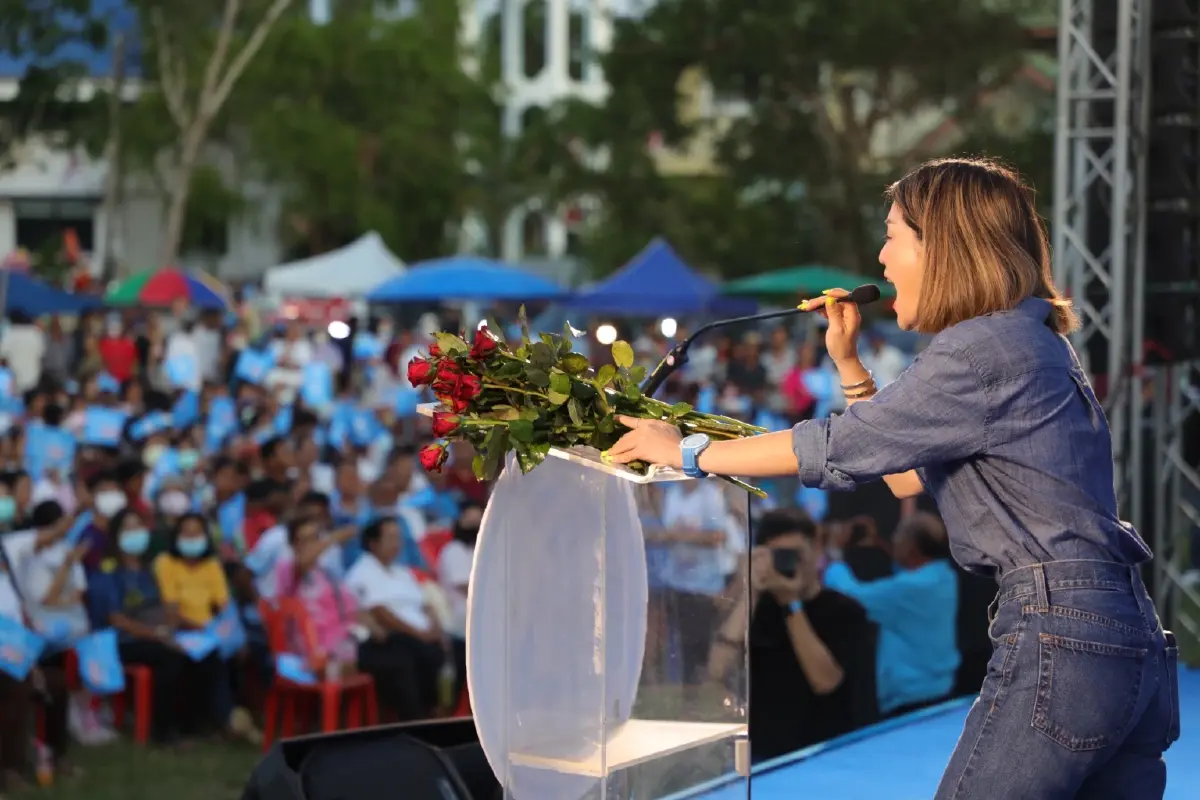 เลือกตั้ง66:มาดามเดียร์ช่วยหาเสียงน้ำหอม สุภาพรดันเป็นส.ส.หญิงสงขลาอีก