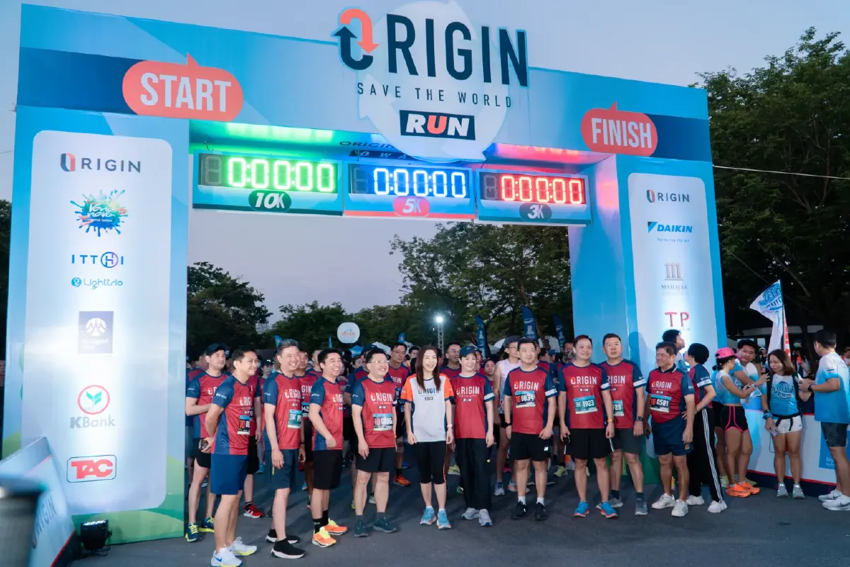 รพ.ไทยนครินทร์ ร่วมกิจกรรม Origin Save The World Run 2023