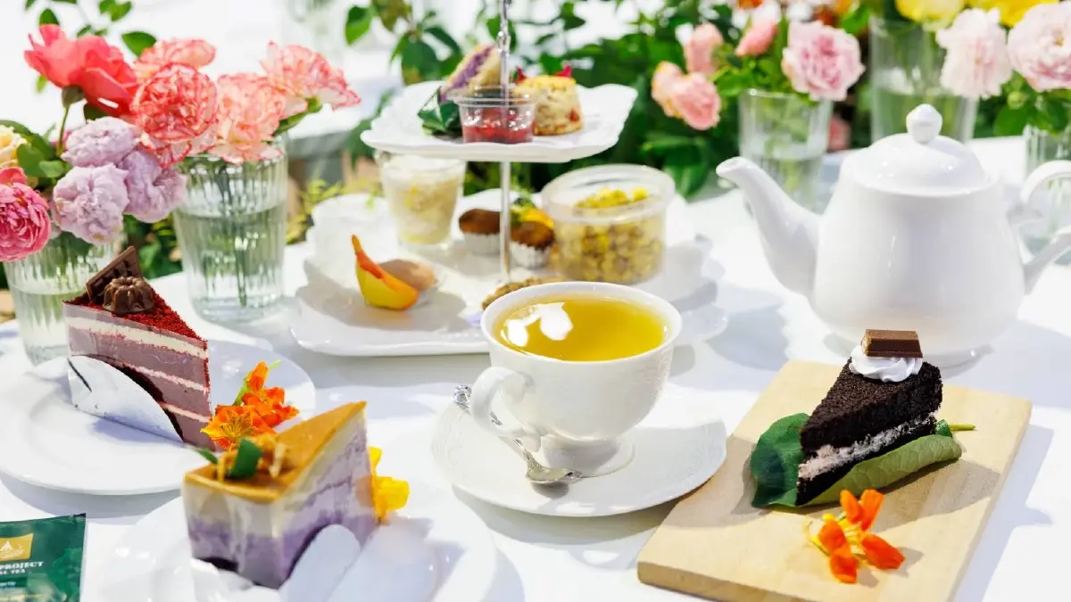 Royal Afternoon Tea จากกุหลาบโครงการหลวงทุ่งเริง