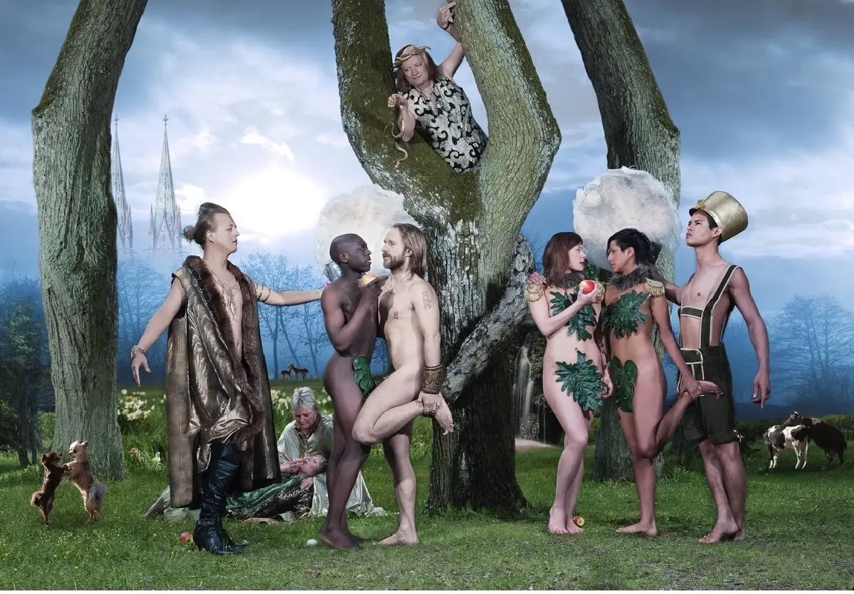 ภาพวาดพระเยซูกับทาสเกย์ในรัฐสภายุโรป ถูกวิจารณ์หนัก