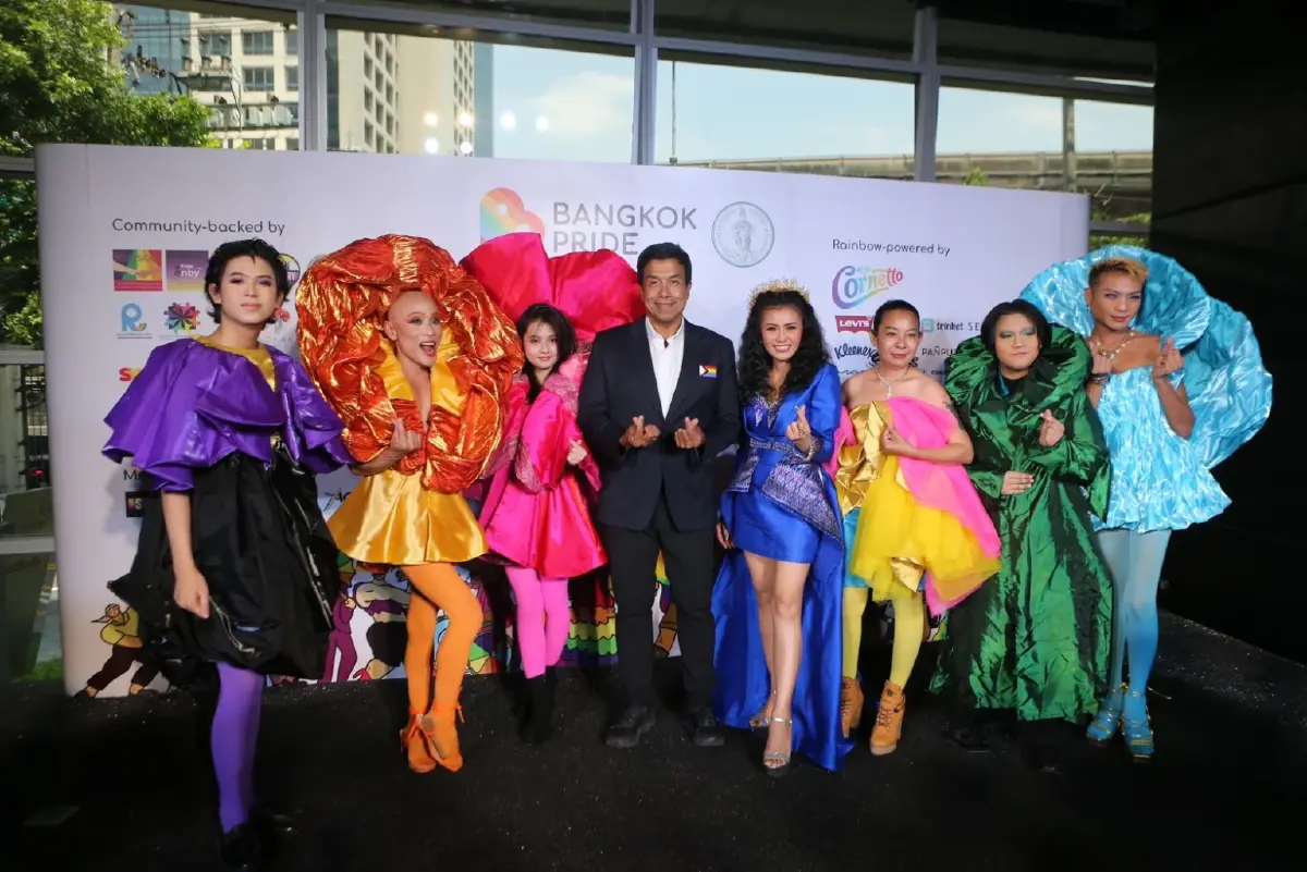 ภาพงานแถลงข่าว BANGKOK PRIDE 2023