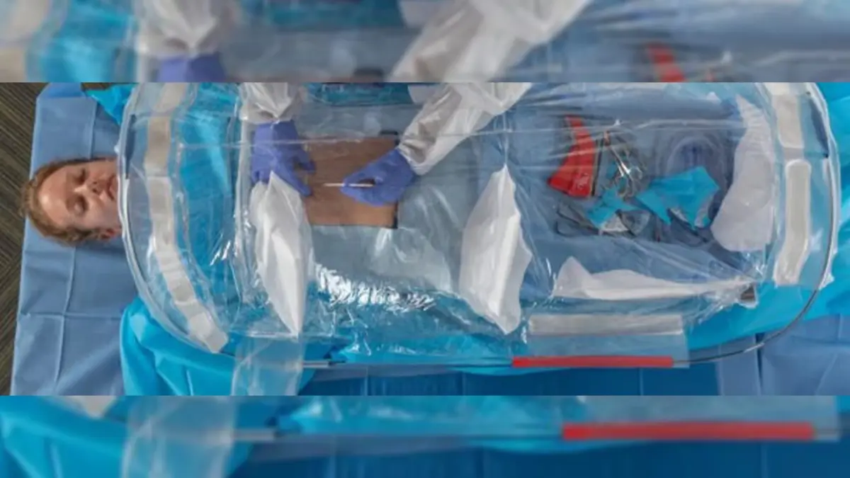 SurgiField พร้อมผ่าตัดได้ทุกที่ด้วยห้องผ่าตัดพกพา