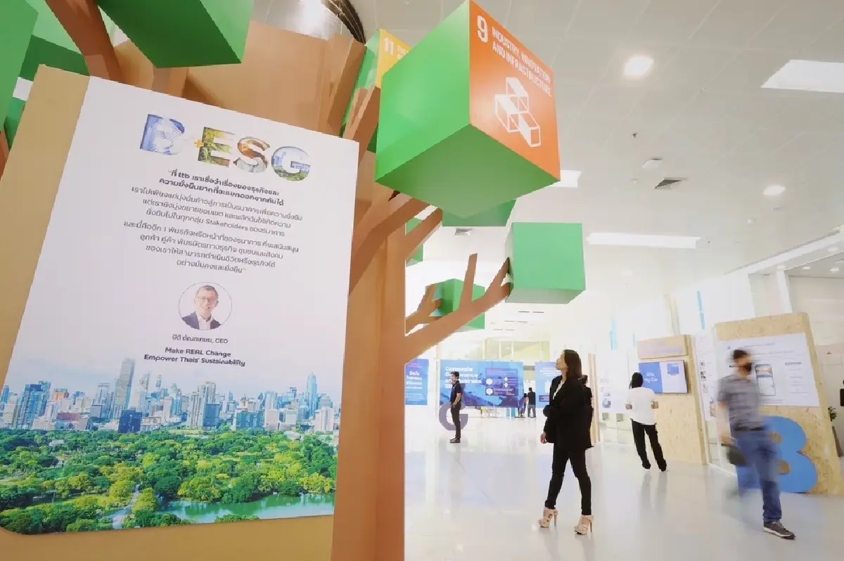 ทีทีบี ชูธง B+ESG สู่ “การธนาคารเพื่อความยั่งยืน” หนุนรับมือกติกาใหม่โลก
