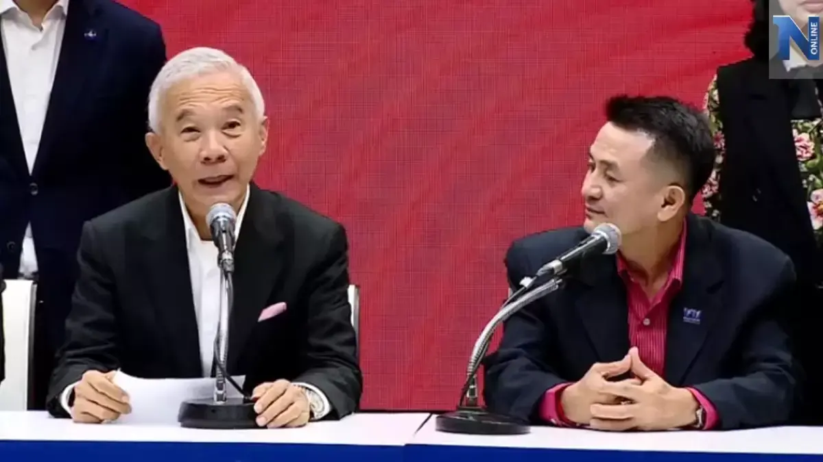 "สุวัจน์"ประกาศพร้อมร่วม"เพื่อไทย"จัดตั้งรัฐบาลแต่ต้องไม่แตะ ม.112