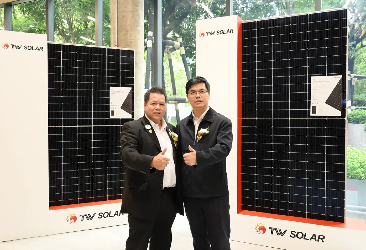 "ทงเวย โซลาร์" เจาะตลาดโซลาร์เซลล์ไทย รับอุปสงค์พลังงานสะอาดโตต่อเนื่อง