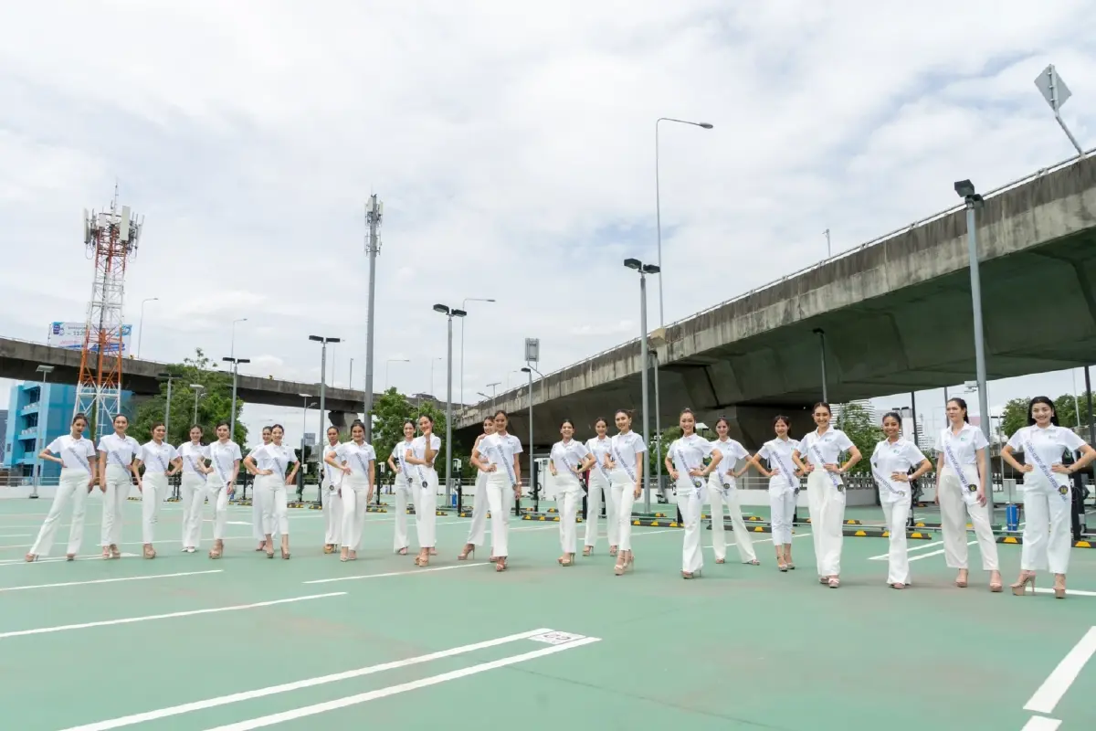 นางสาวถิ่นไทยงาม โปรโมท EV Smart Building อาคารจอดรถ พลังงานบริสุทธิ์