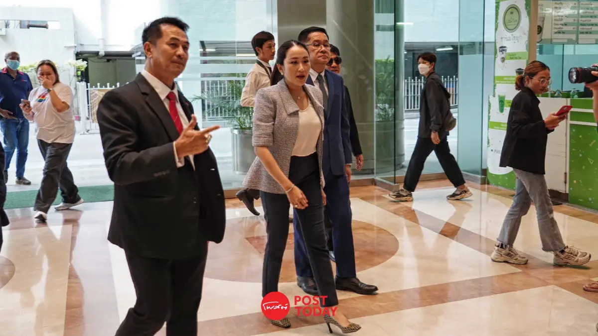 เปิดภาพ แกนนำเพื่อไทย ตบเท้าหารือ แกนนำก้าวไกล ขอเสียงโหวตนายกฯ