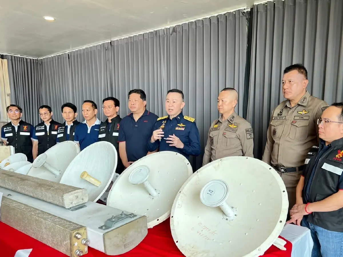 กสทช.-สตช.กวาดล้างสถานีฐานโทรศัพท์มือถือเถื่อน ป้องกันแก๊งคอลเซ็นเตอร์