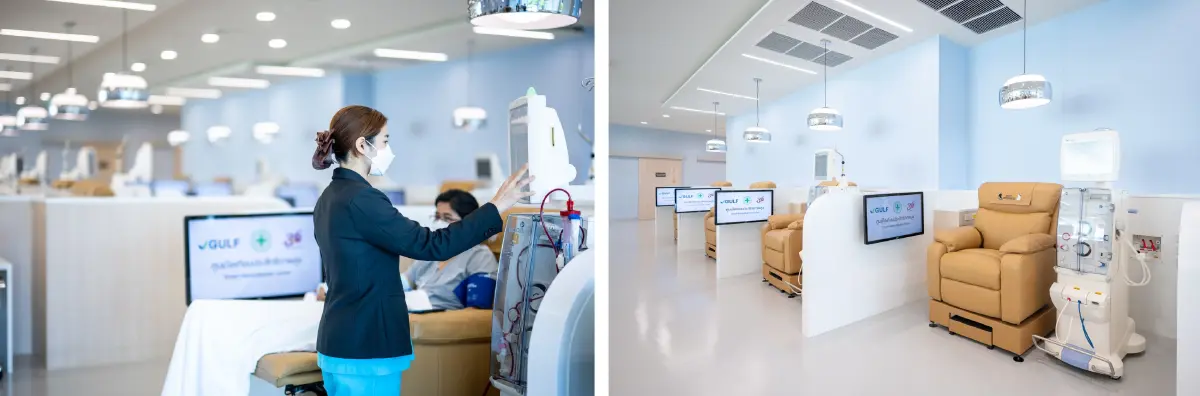 กัลฟ์ เปิด “ศูนย์ไตเทียมประสิทธิภาพสูง” เพิ่มศักยภาพในการดูแลผู้ป่วย