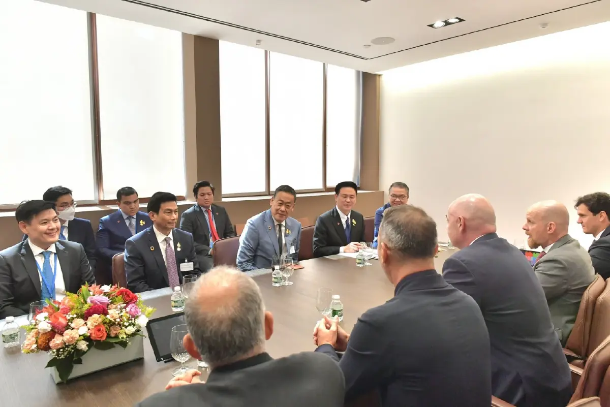 “เศรษฐา”ย้ำ FIFA ไทยและอาเซียนพร้อมเป็นเจ้าภาพร่วมจัดฟุตบอลโลกปี 2034