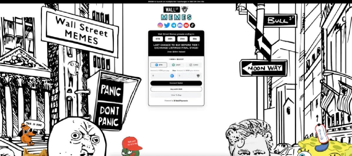 ChatGPT คาดการณ์แนวโน้มขาขึ้นของราคา Wall Street Memes