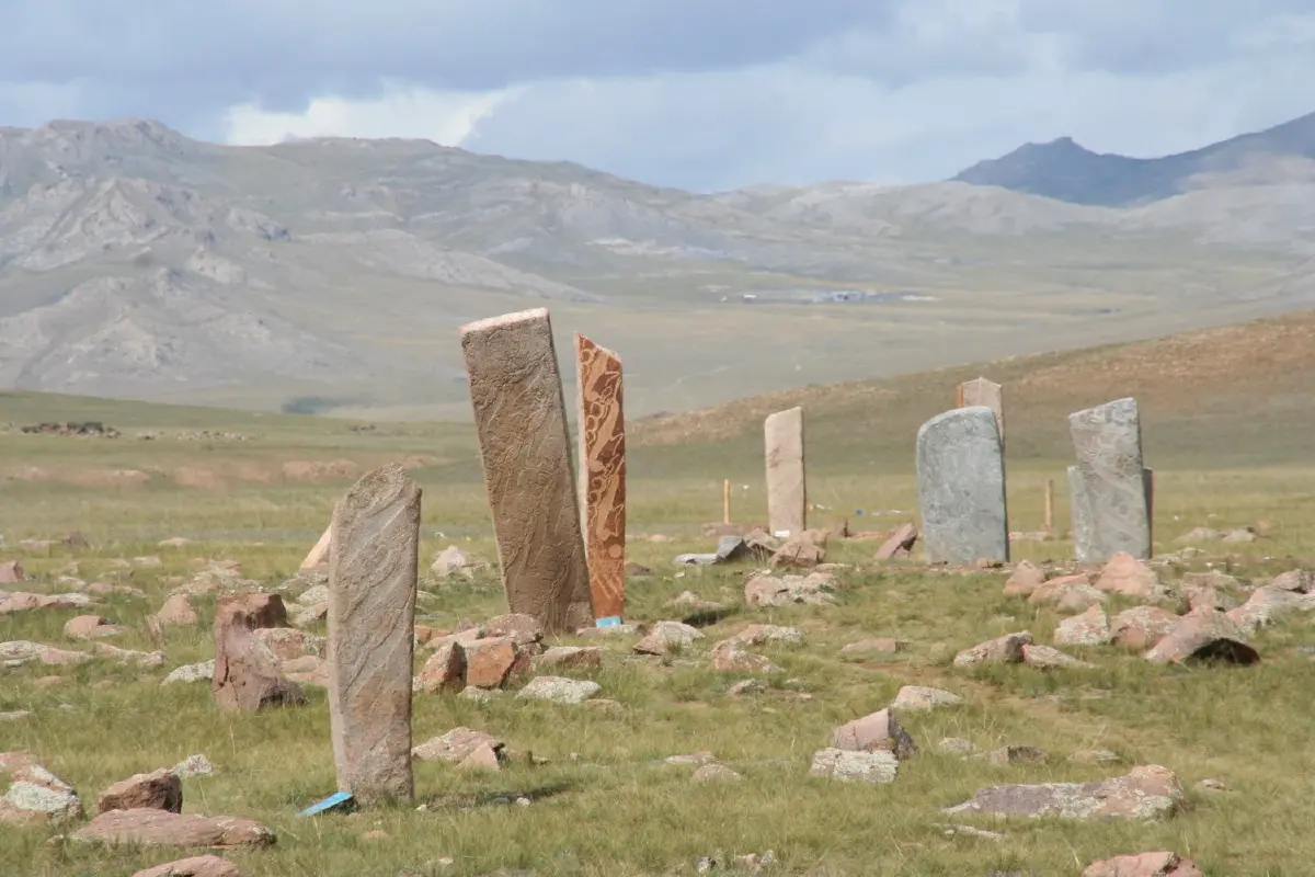 Deer Stone Monument ประเทศมองโกเลีย