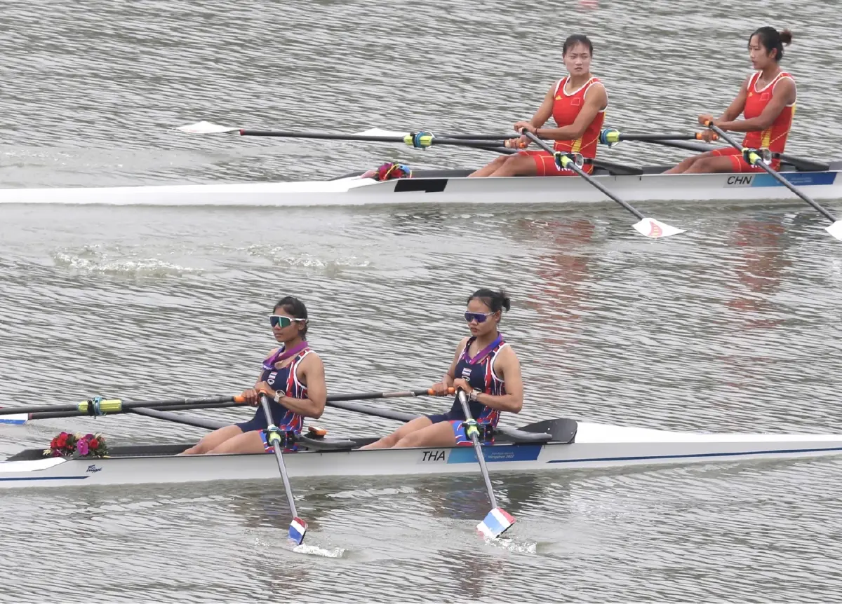 เรือพายเป็นอีกกีฬาที่ได้ลุ้นเหรียญ หลังจากเมื่อวาน 24 ก.ย. เราได้ทองแดงมาแล้ว