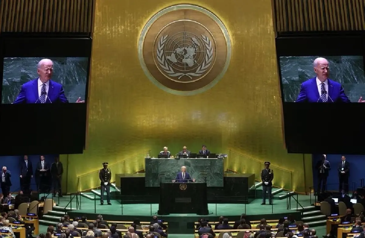 ที่สมัชชาใหญ่แห่งสหประชาชาติ ไบเดนขอให้โลกยืนหยัดเคียงข้างยูเครน
