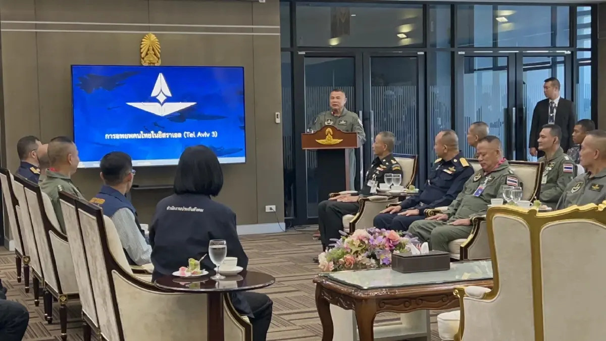 ทอ. ส่งเครื่องบินอพยพคนไทยรอบ 3 ปรับเส้นทางบินสั้นลง ลด 4 ชม.