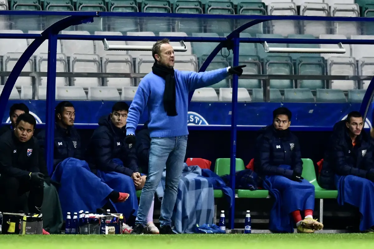 กุนซือทีมชาติไทยภูมิใจลูกทีมสู้เต็มที่ เกมไล่ตีเสมอ 1-1  เอสโตเนีย