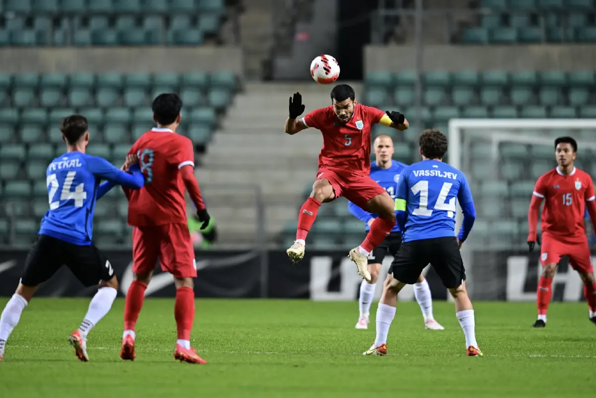 ผลฟุตบอล ทีมชาติไทยสู้เต็มที่ไล่ตีเสมอ เอสโตเนีย 1-1 อุ่นเครื่อง ฟีฟ่าเดย์