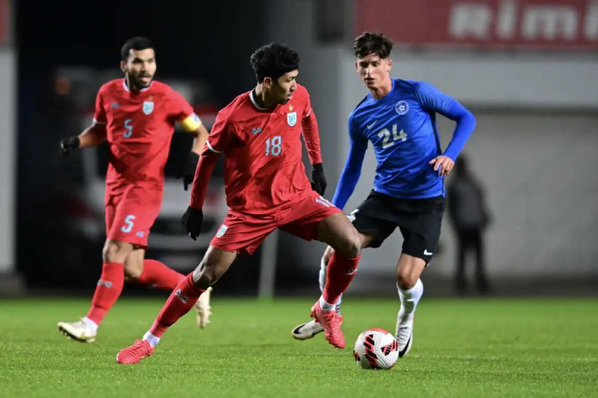 กุนซือทีมชาติไทยภูมิใจลูกทีมสู้เต็มที่ เกมไล่ตีเสมอ 1-1  เอสโตเนีย