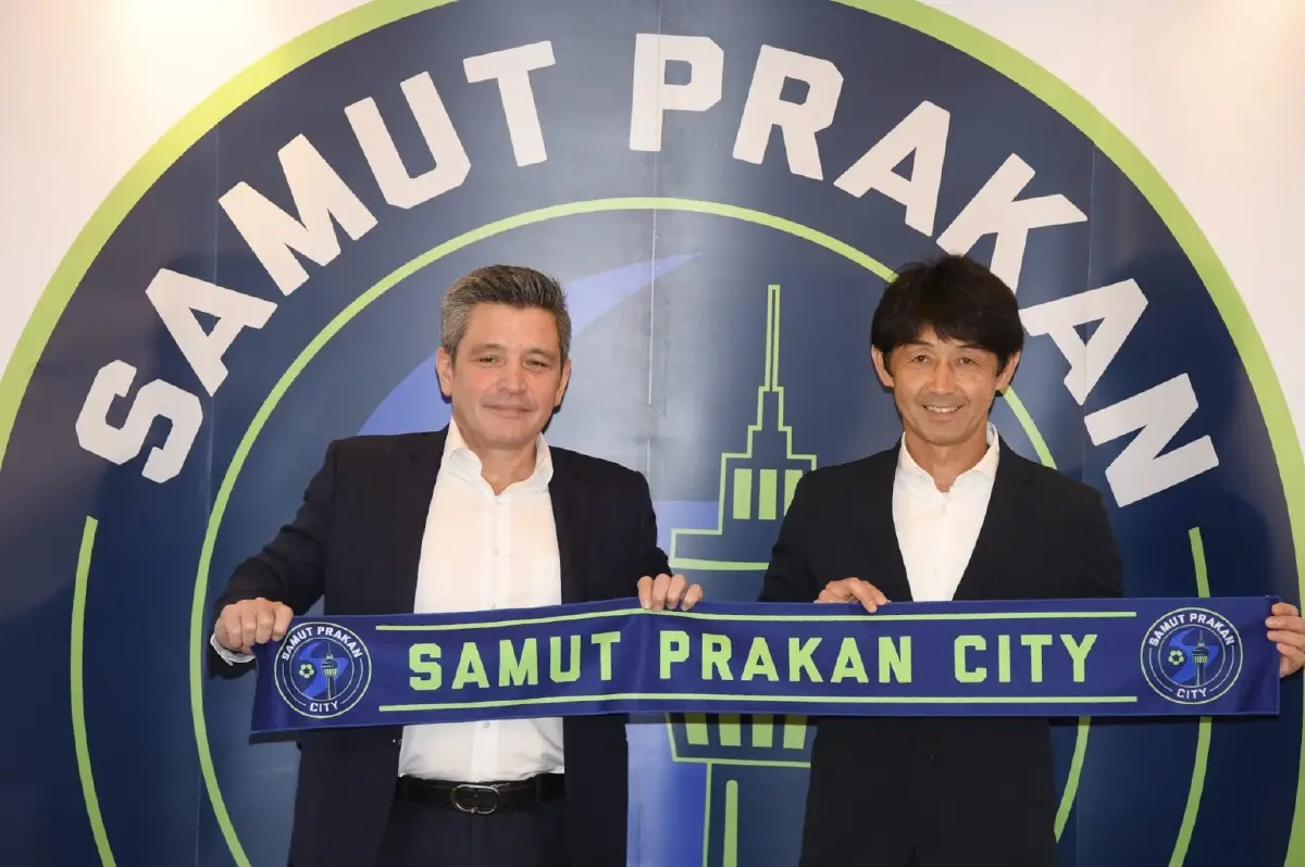 อิชิอิ ในวันเปิดตัวกับสมุทรปราการ ซิตี้