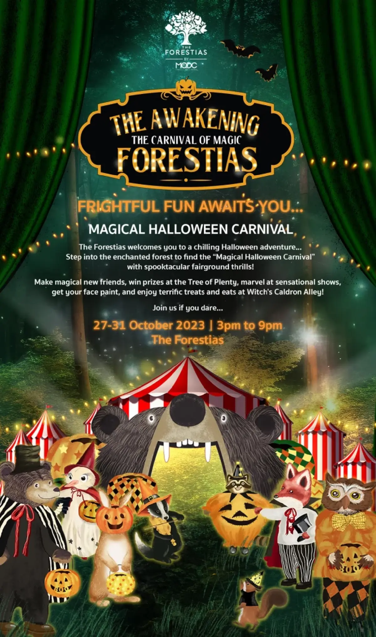 The Forestias ต้อนรับฮาโลวีนกับงาน มุ่งมั่นเป็นจุดการฉลองความสุขทุกเทศกาล