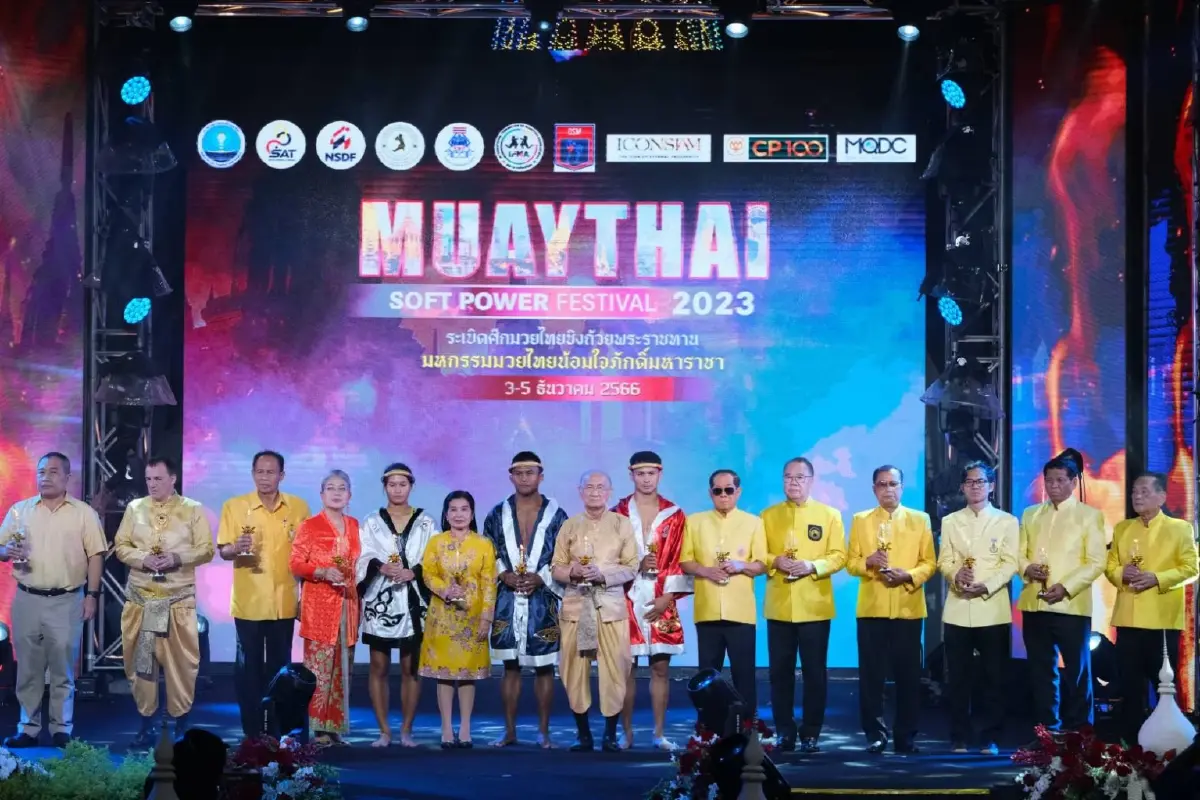 ปิดฉากศึก ‘มวยไทย ซอฟท์เพาเวอร์ เฟสติวัล’ บัวขาว-ซุปเปอร์บอน’โชว์ไหว้ครู