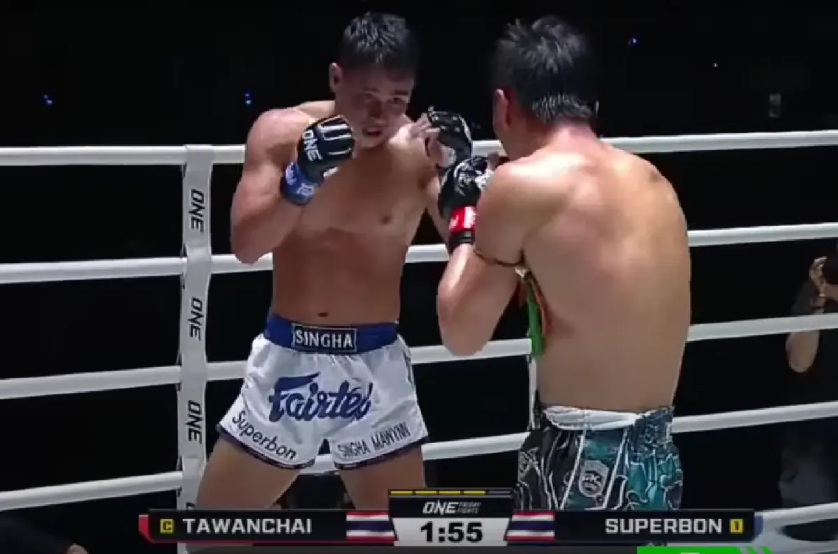 ลุ้นถึงฎีกา! ตะวันฉาย ทุบ ซุปเปอร์บอน ป้องกันแชมป์โลกมวยไทย ศึก ONE ลุมพินี