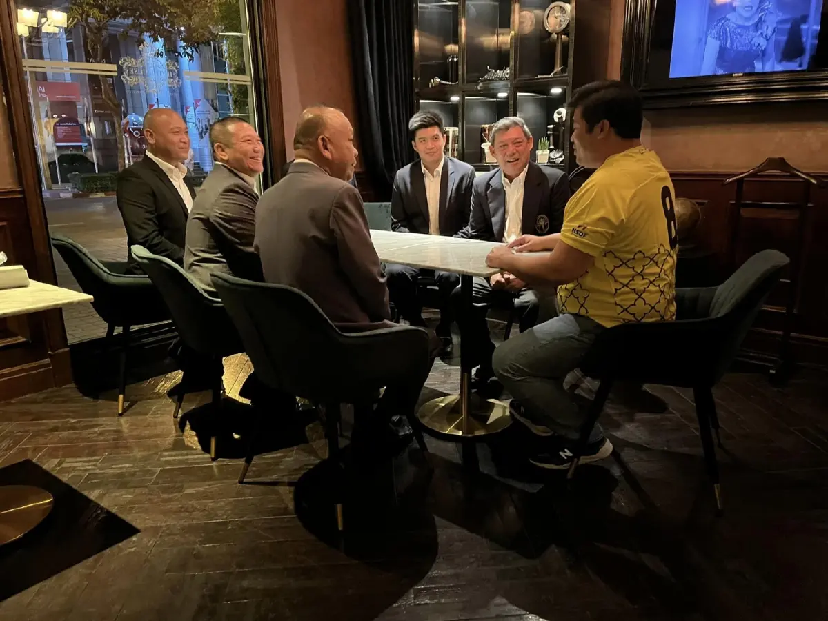 "ท่านอ้น" เข้าพบสมาคมฯรักบี้ เผยตั้งใจอยากช่วยกีฬาที่รักให้ไประดับโลก