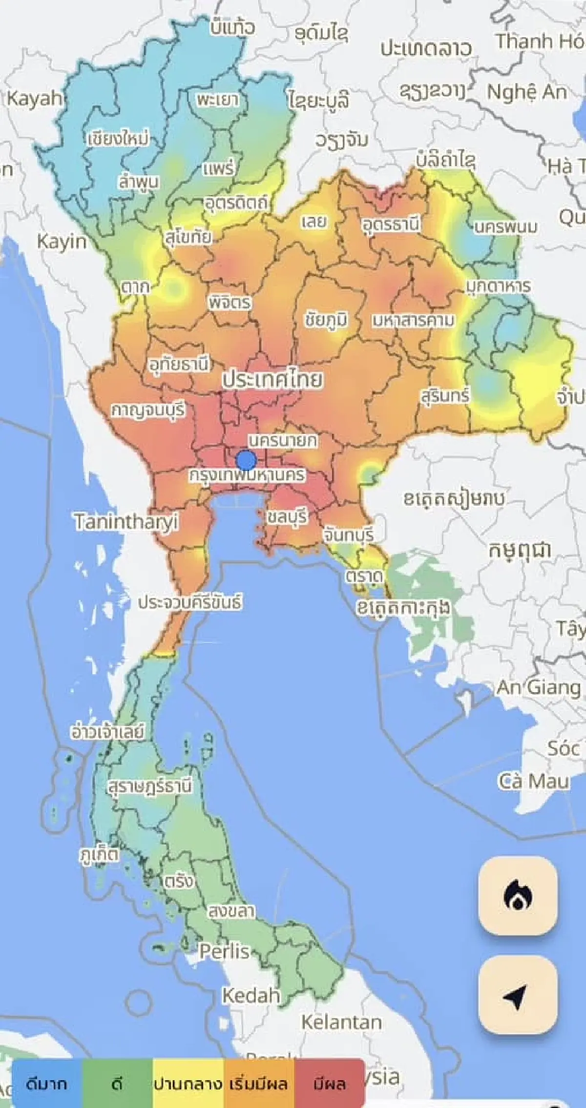 อย่าลืมพกหน้ากาก เตือนค่าฝุ่น PM2.5 พุ่งสูง เริ่มมีผลกระทบต่อสุขภาพ