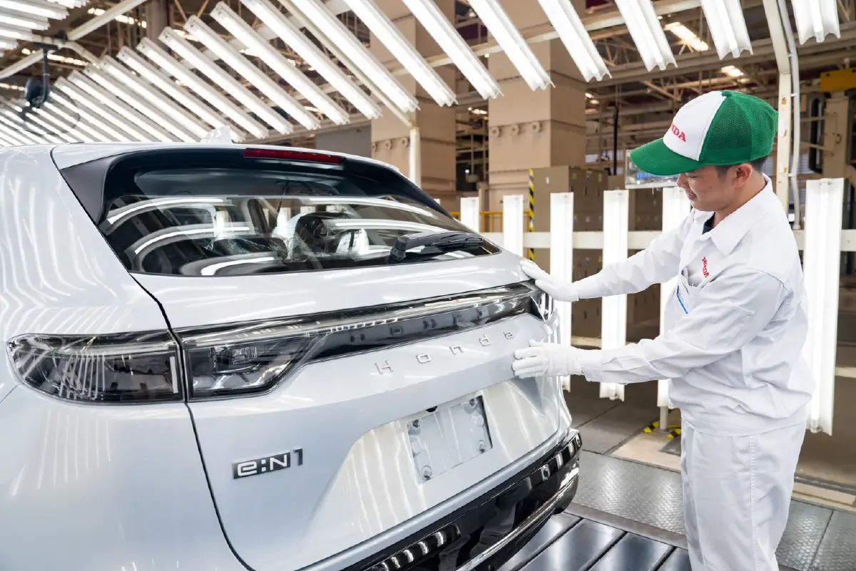 EV ญี่ปุ่นแบรนด์แรกมาแล้ว ! Honda ผลิตรถยนต์ EV ในไทย ‘Honda e:N1’