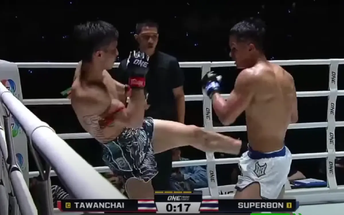 ลุ้นถึงฎีกา! ตะวันฉาย ทุบ ซุปเปอร์บอน ป้องกันแชมป์โลกมวยไทย ศึก ONE ลุมพินี