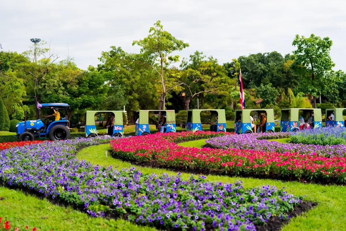 เที่ยวส่งท้ายปี รับบรรยากาศธรรมชาติ กับ งานพรรณไม้งามอร่ามสวนหลวง ร.๙