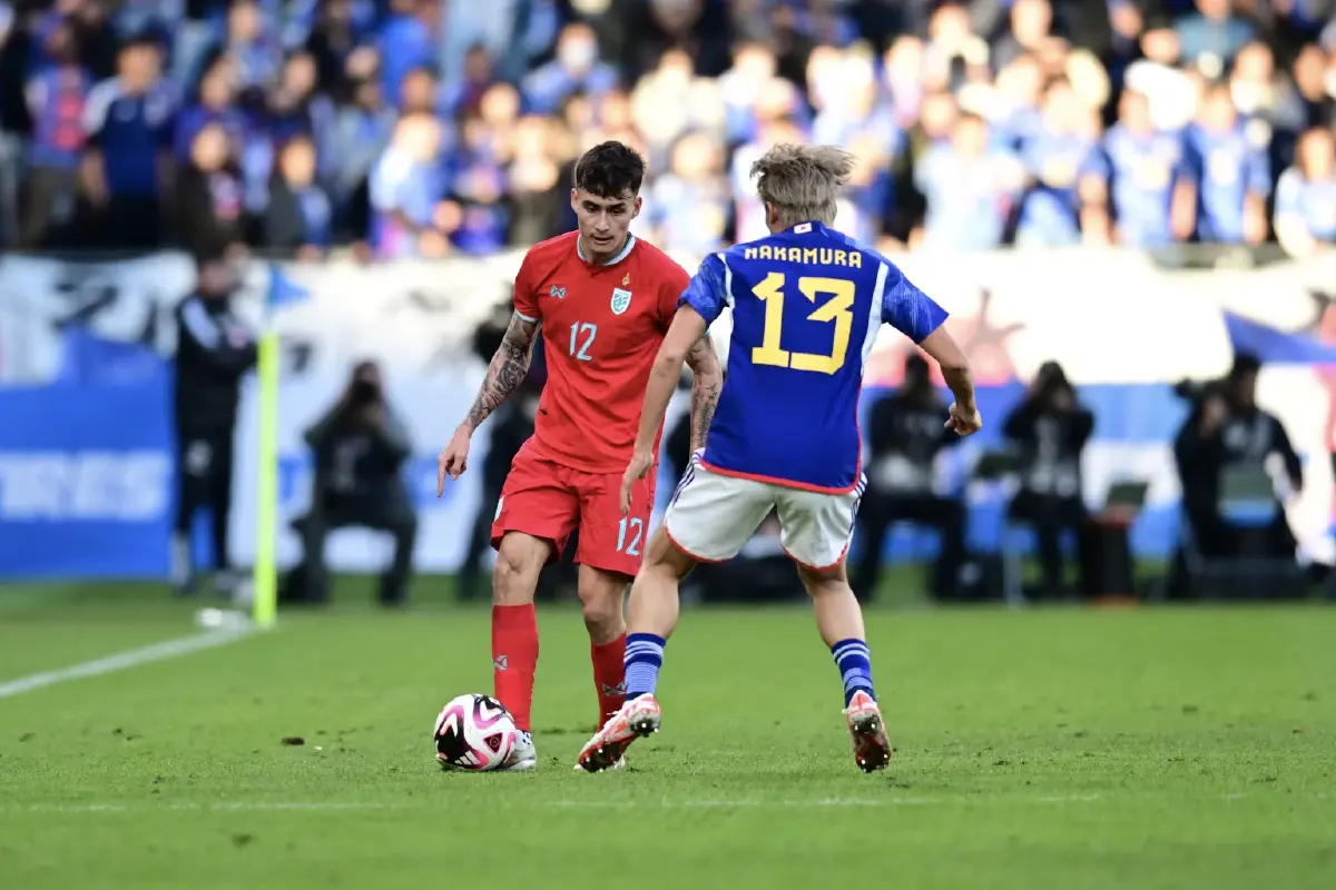 ต้านไม่อยู่ ! ทีมชาติไทย แพ้ ญี่ปุ่น 5-0  ฟุตบอลอุ่นเครื่องฟีฟ่า เดย์