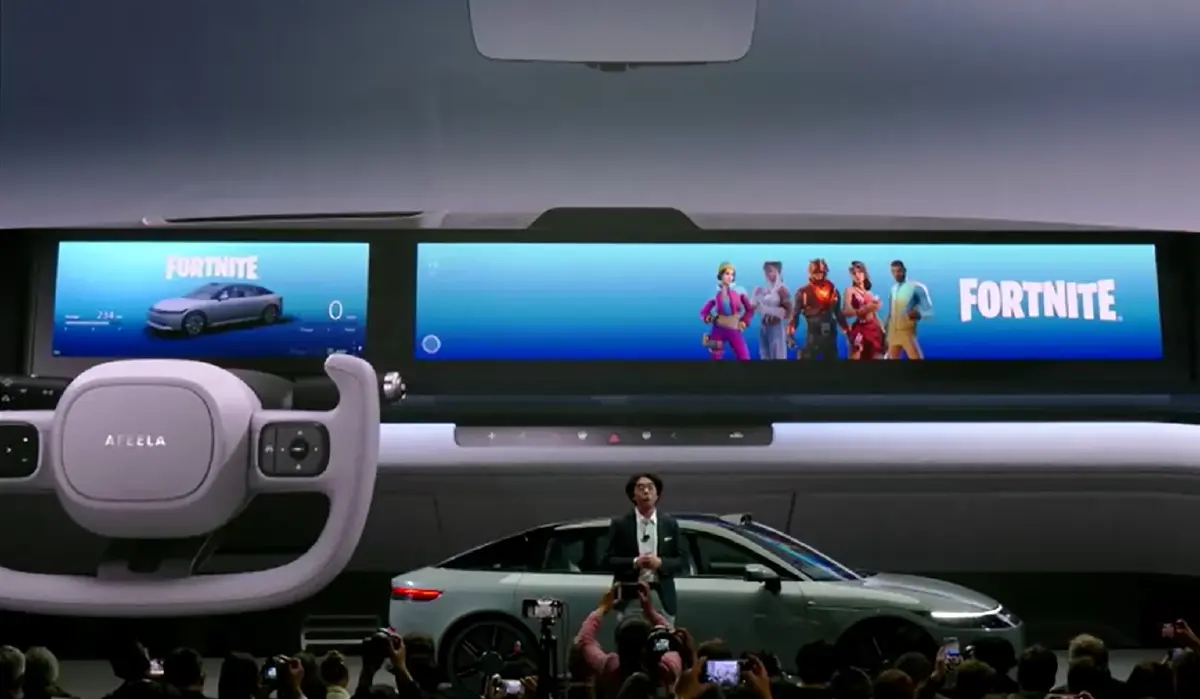 Sony โชว์บังคับรถยนต์ไฟฟ้า Afeela ด้วยจอยฯ PlayStation 5 เปิดตัวในงาน CES 2024