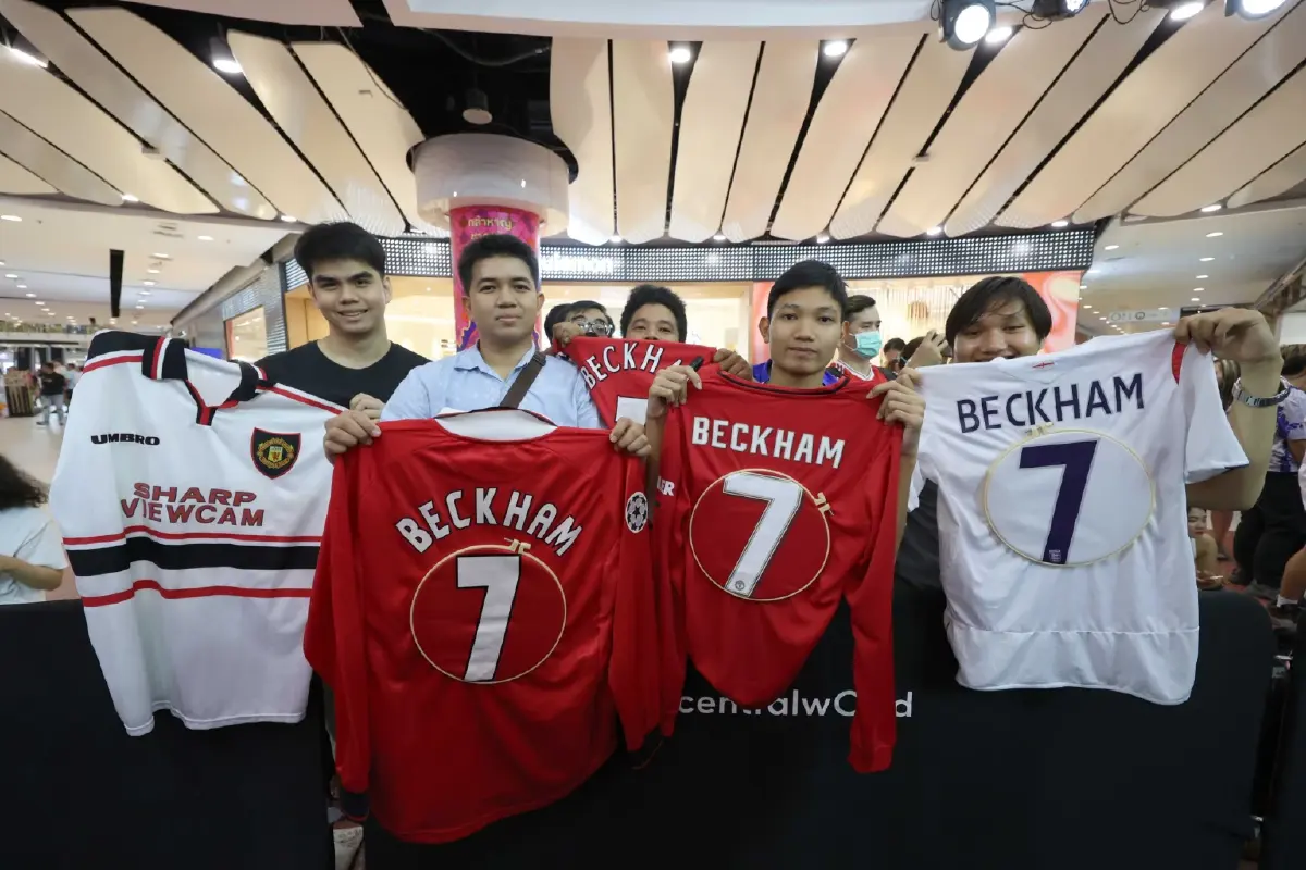 กรี๊ดห้างแตก "เบ็คแฮม" มาไทยร่วมงาน THE LEGEND OF PREDATOR (อัลบั้มภาพ)