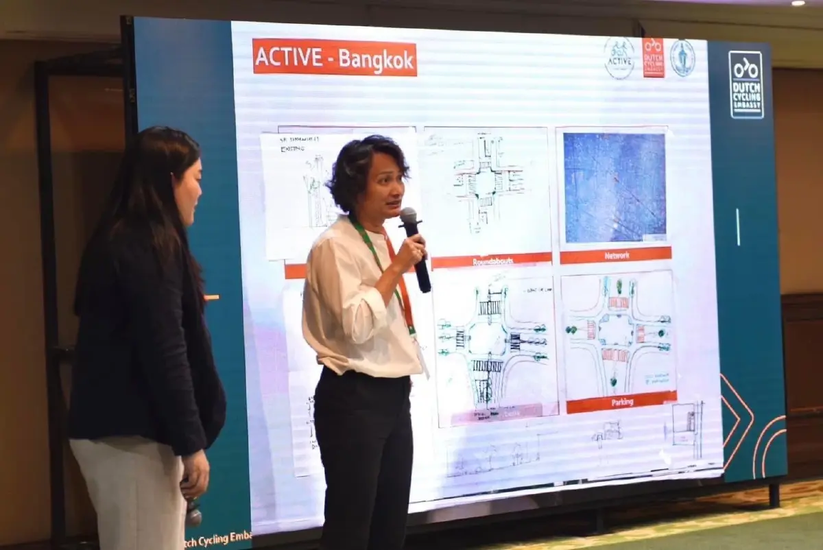 "เมืองเดินได้ ปั่นดี"  นำแนวคิดเนเธอร์แลนด์ ออกแบบกรุงเทพฯ