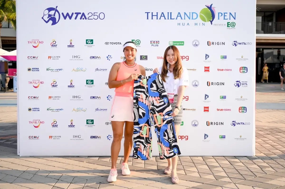บลูพอร์ต หัวหิน ปลุกกระแสผ้าไทย โชว์ ในการแข่งขัน ไทยแลนด์โอเพ่น 2024