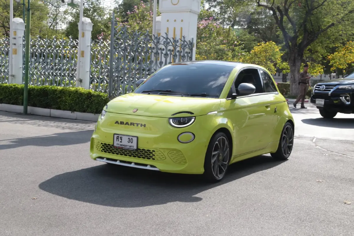 Fiat & Abarth  รถยนต์ไฟฟ้าที่ นายกฯเศรษฐาใช้ มีแค่ 1,949 คัน ทั่วโลก
